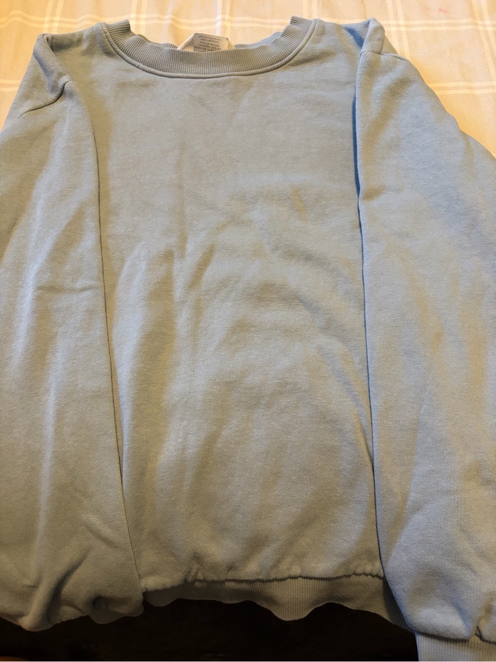 H&M Light Blue Crewneck Sweater